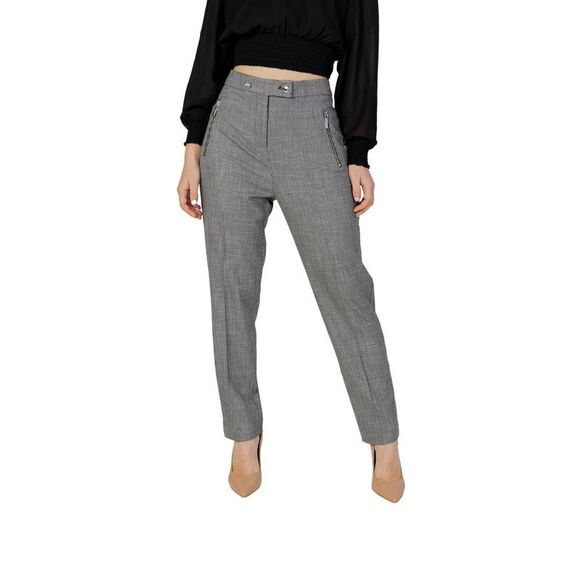 Morgan De Toi Black Polyester Women's Pant
